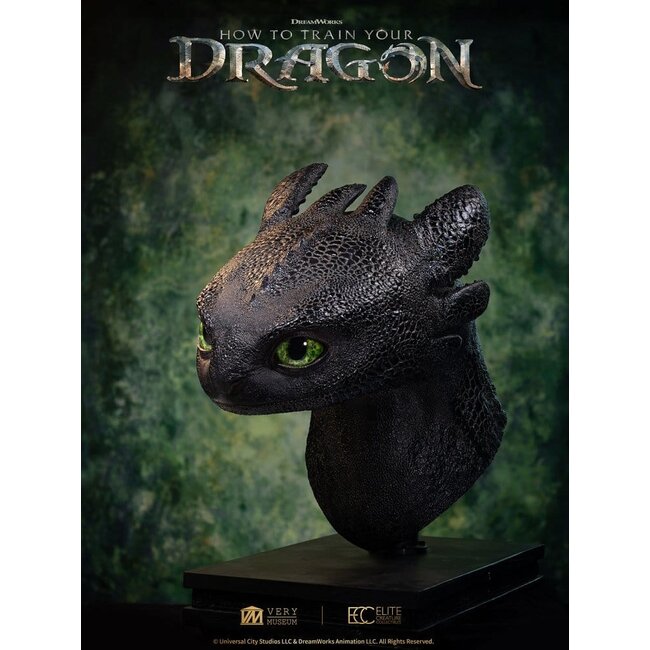 How to Train Your Dragon Life Size Bust Toothless 66 cm