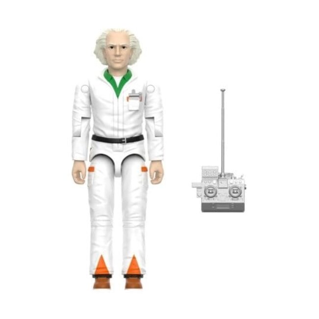 Back To The Future ReAction+ Action Figure Wave 01 Doc Brown '85