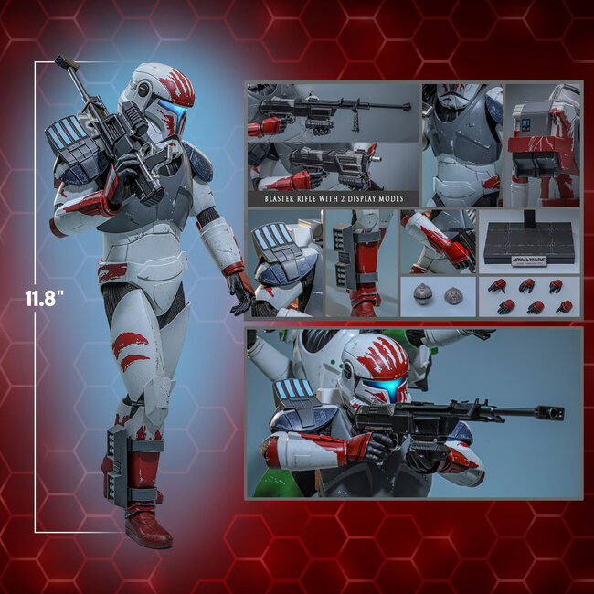 Star Wars: The Clone Wars Television Masterpiece Action Figure 1/6 Clone Commando Sev (Hot Toys Exclusive) 30 cm