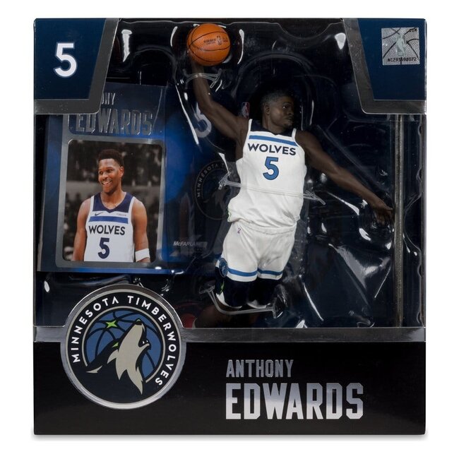 NBA McFarlane's SportsPicks Actionfigur Anthony Edwards (Minnesota Timberwolves) 21 cm