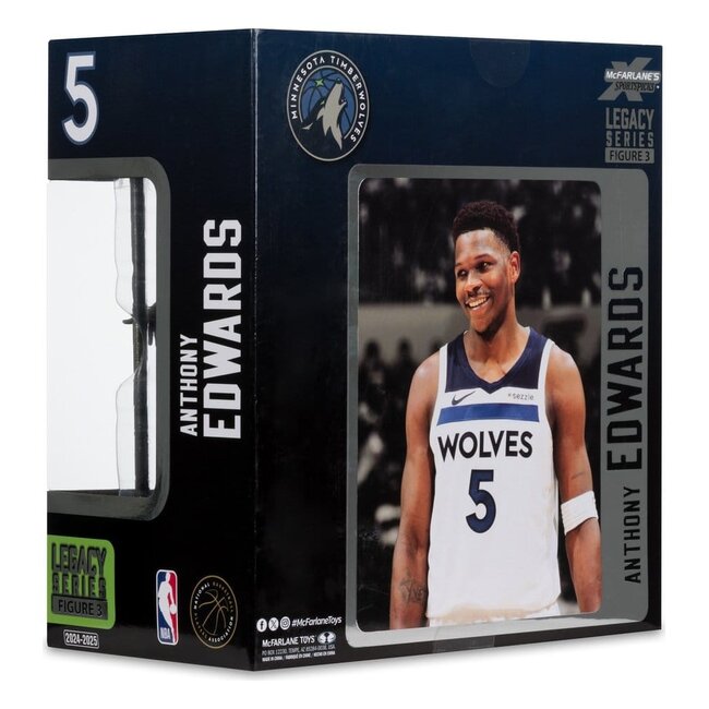 NBA McFarlane's SportsPicks Actionfigur Anthony Edwards (Minnesota Timberwolves) 21 cm