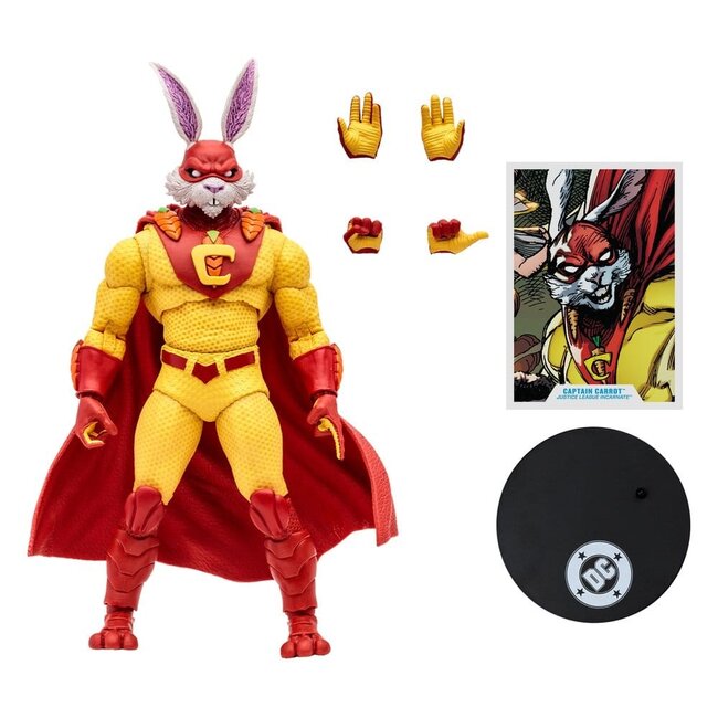 DC Multiverse McFarlane Vault Collection Actionfigur Captain Carrot (Justice League Incarnate) 18 cm