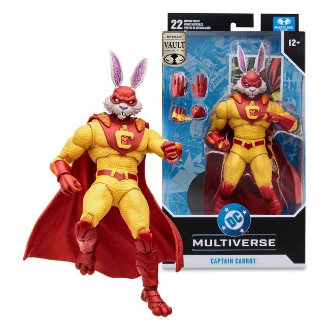 DC Multiverse McFarlane Vault Collection Actionfigur Captain Carrot (Justice League Incarnate) 18 cm