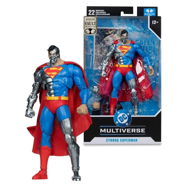 McFarlane Toys DC Multiverse McFarlane Vault Collection Action Figure Cyborg Superman (Revenge of the Green Lanterns) 18 cm