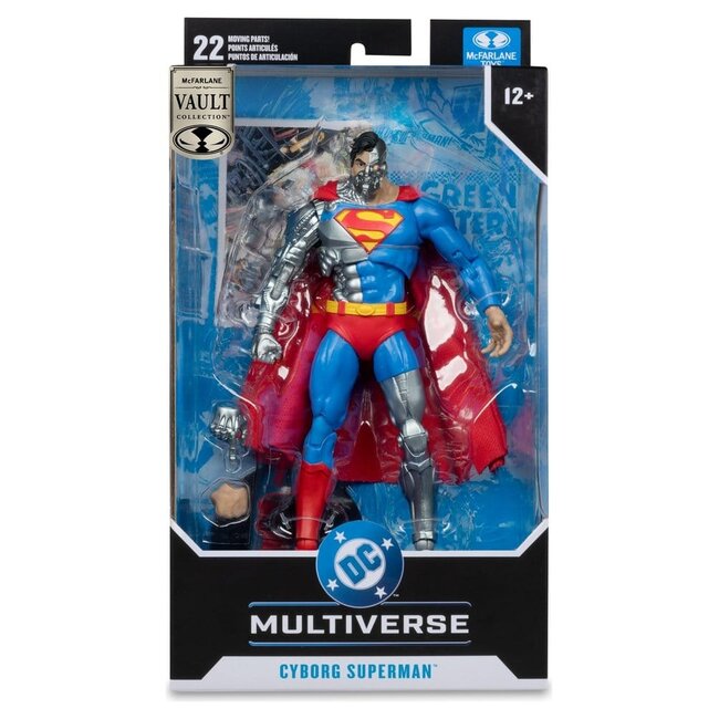 DC Multiverse McFarlane Vault Collection Action Figure Cyborg Superman (Revenge of the Green Lanterns) 18 cm