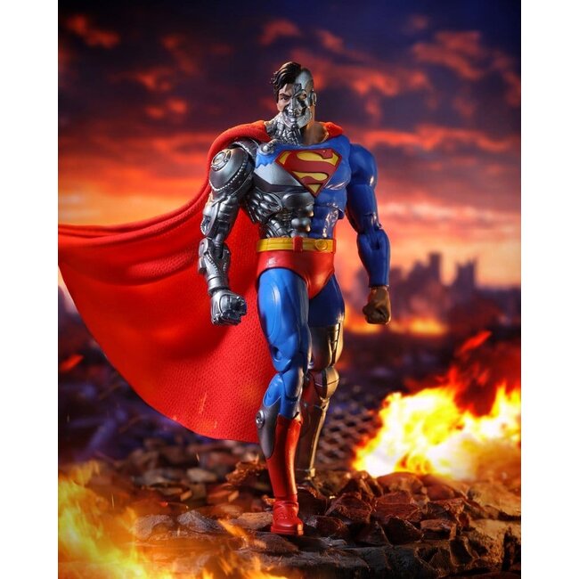 DC Multiverse McFarlane Vault Collection Action Figure Cyborg Superman (Revenge of the Green Lanterns) 18 cm