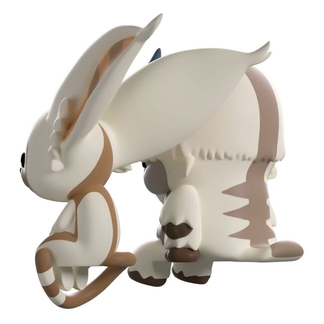 Avatar: Der Herr der Elemente Vinylfiguren Appa und Momo Monitor Buddiez 5 cm
