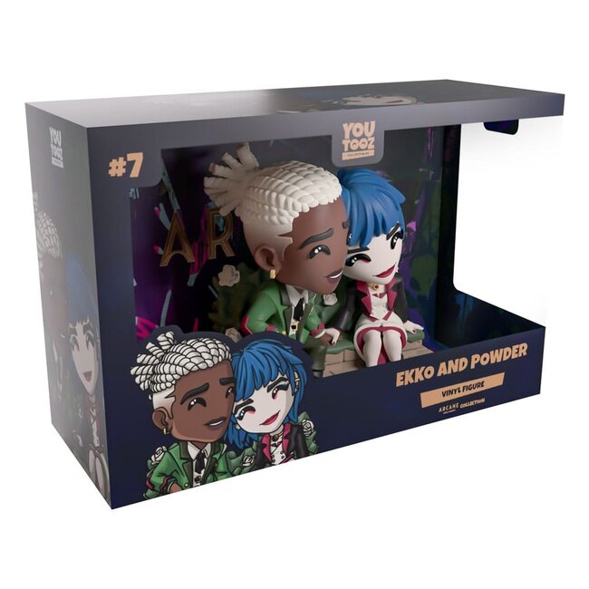 Arcane Vinylfiguren 2er-Pack Ekko & Powder 11 cm
