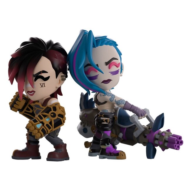 Arcane Vinylfiguren 2er-Pack Vi & Jinx 11 cm