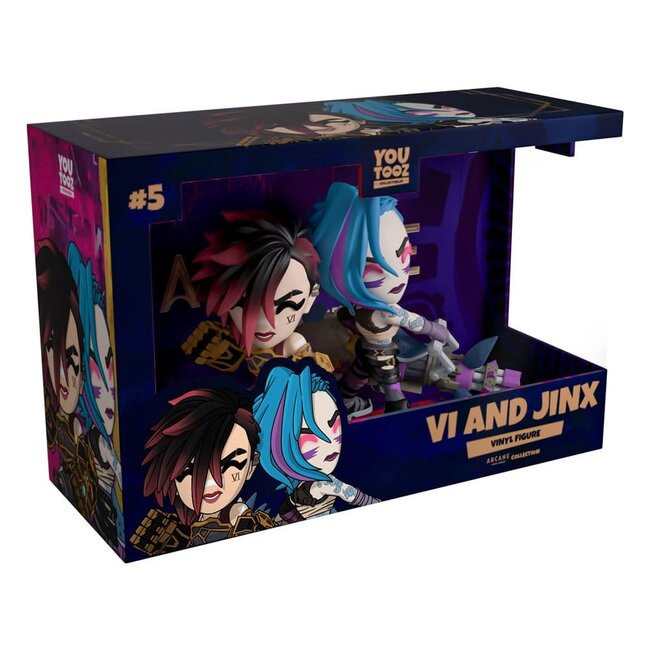 Arcane Vinylfiguren 2er-Pack Vi & Jinx 11 cm