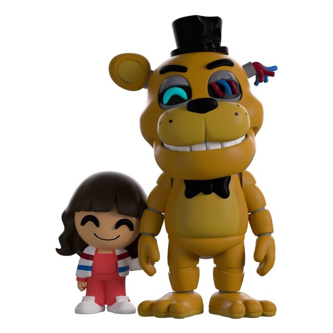 Five Nights at Freddy's Vinylfigur Abby & Golden Freddy 11 cm