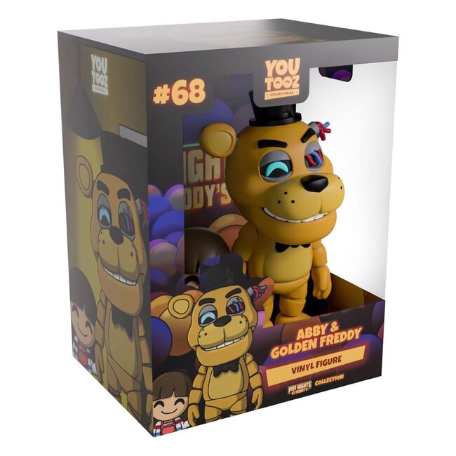 Five Nights at Freddy's Vinylfigur Abby & Golden Freddy 11 cm
