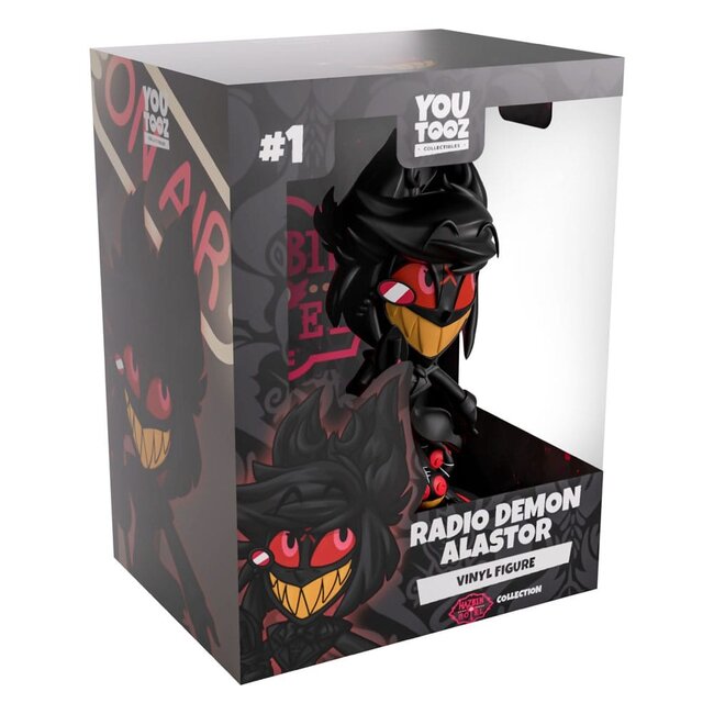 Hazbin Hotel Vinylfigur Radio Demon Alastor 14 cm