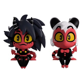 Youtooz Helluva Boss Vinyl Figures Millie & Moxxie Monitor Buddiez