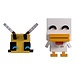 Youtooz Minecraft Vinyl Figures Bee and Chicken Monitor Buddiez