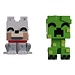 Youtooz Minecraft Vinylfiguren Wolf und Creeper Monitor Buddiez