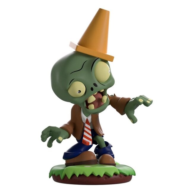 Plants vs. Zombies Vinylfigur Kegelkopf-Zombie 12 cm