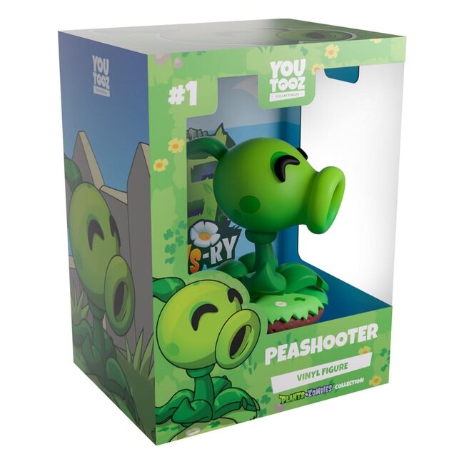 Plants vs. Zombies Vinylfigur Erbsenkanone 9 cm