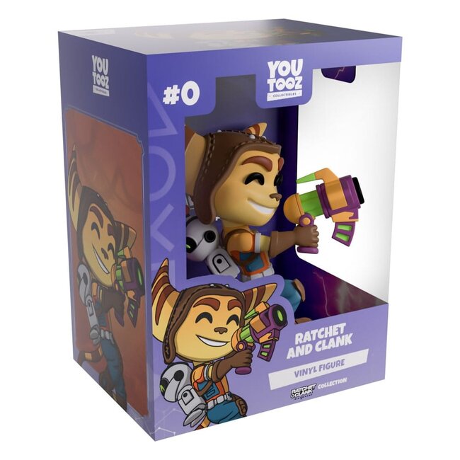 Ratchet & Clank Vinylfigur Ratchet und Clank 10 cm
