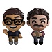 Youtooz Scott the Woz Vinylfiguren Scott the Woz & Jerry Attricks Monitor Buddiez