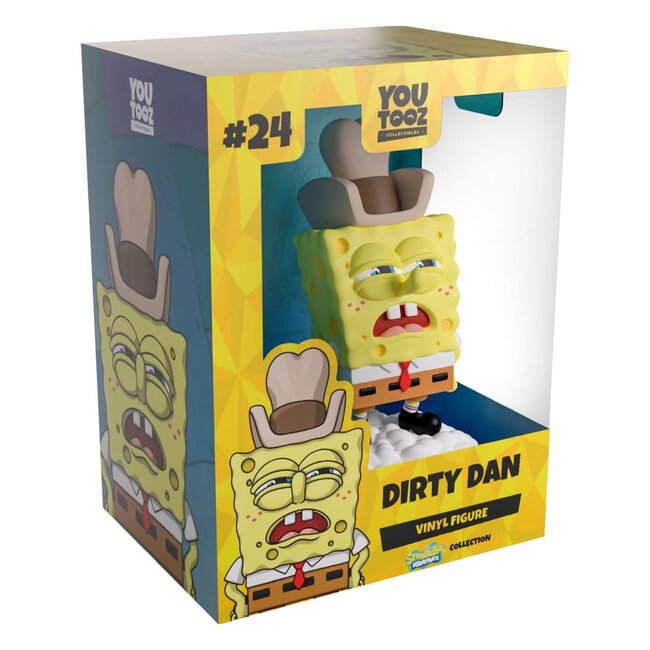 SpongeBob Schwammkopf Vinylfigur Dirty Dan 12 cm
