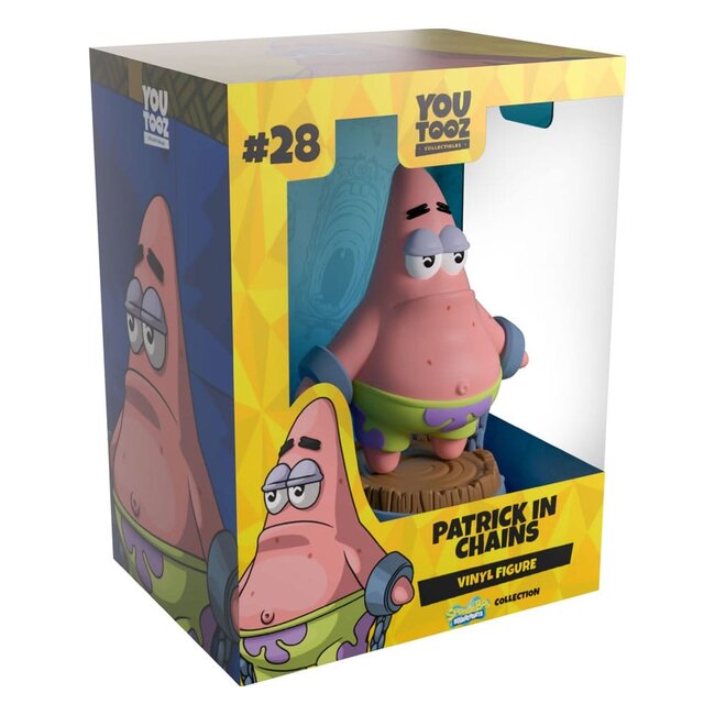SpongeBob Schwammkopf Vinylfigur Patrick in Ketten 13 cm