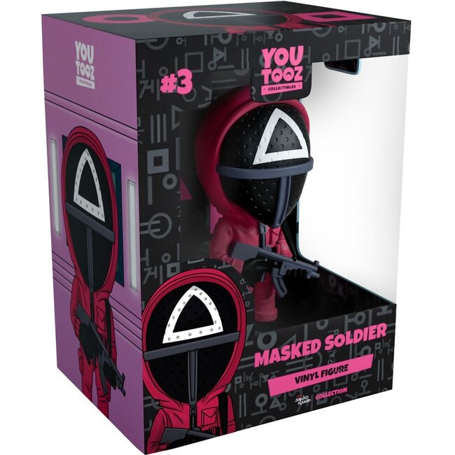 Squid Game Vinylfigur Maskierter Soldat 11 cm