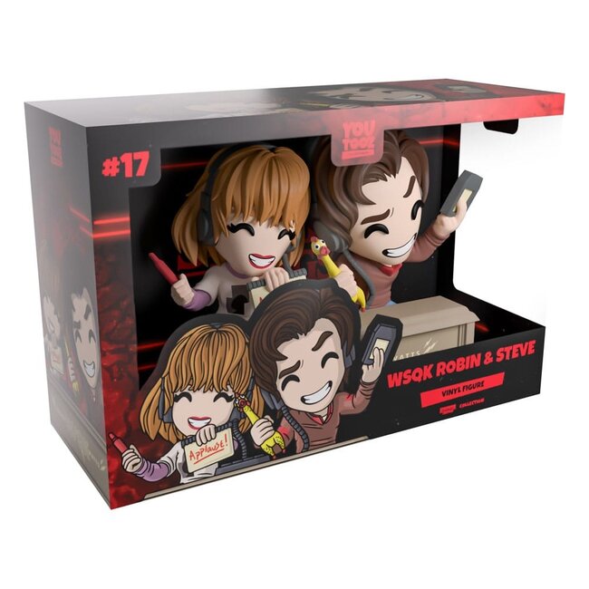 Stranger Things Vinylfigur WSQK Robin & Steve 13 cm