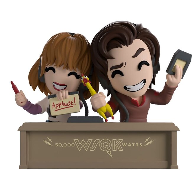 Stranger Things Vinyl Figure WSQK Robin & Steve 13 cm