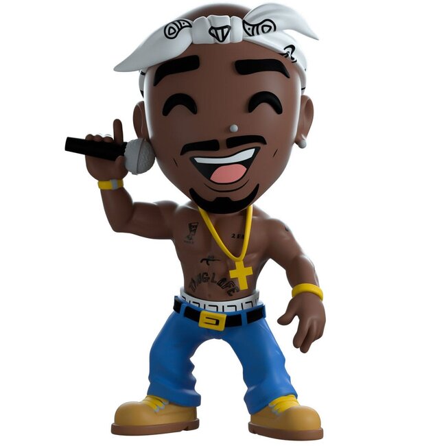 Tupac Shakur Vinylfigur, 11 cm
