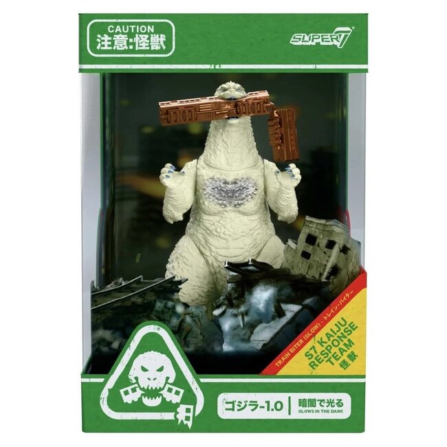 Godzilla Toho ReAction Actionfigur Minus One (Train Biter - Glow) 15 cm