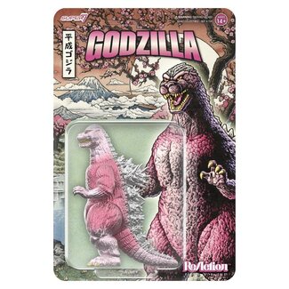 Super7 Godzilla Toho ReAction Actionfigur Godzilla '89 (Kirschblütenfest)