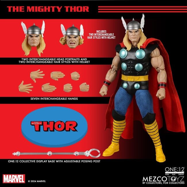 Marvel One:12 Collective Actionfigur 1/12 Der mächtige Thor 17 cm