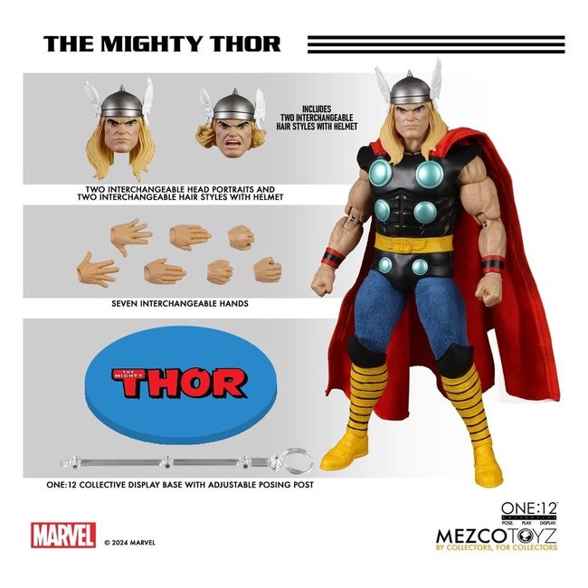 Marvel One:12 Collective Action Figure 1/12 The Mighty Thor 17 cm