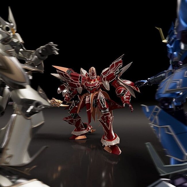 Die Legende der Helden: Trails of Cold Steel Moderoid Plastikmodellbausatz Testa-Rossa, der Zinnoberritter 18 cm