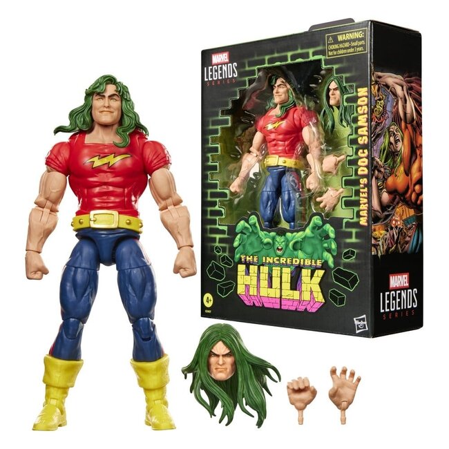 The Incredible Hulk Marvel Legends Action Figure Marvel's Doc Samson 15 cm