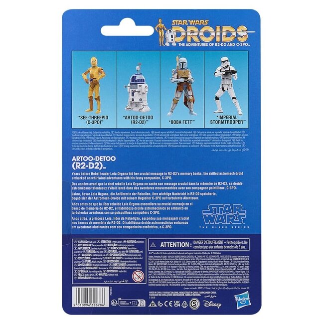 Star Wars: Droids Black Series Actionfigur Artoo-Detoo (R2-D2) 15 cm