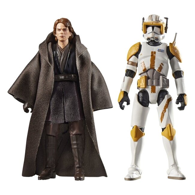 Star Wars Episode III Vintage Collection Actionfiguren-Doppelpack: Anakin Skywalker & Klonkommandant Cody (Utapau), 10 cm