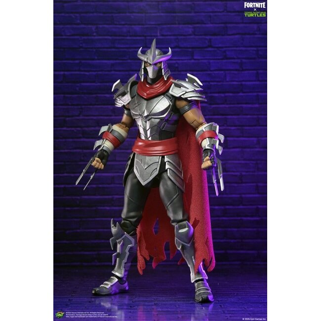 Teenage Mutant Ninja Turtles x Fortnite Actionfigur Shredder 18 cm