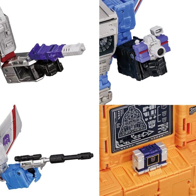 Transformers Dramatic Capture Series Actionfiguren 4er-Pack Decepticons Teil 2