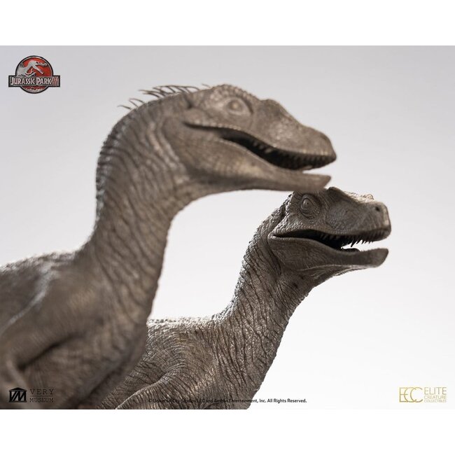 Jurassic Park Statue 1/8 Paar Velociraptoren 30 cm