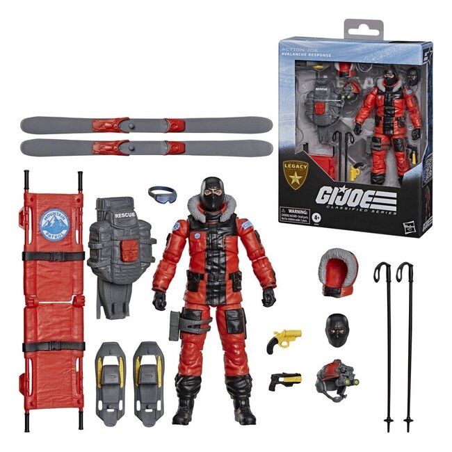 GI Joe Classified Series Legacy Collection Actionfigur Action Joe - Avalanche Response 15 cm