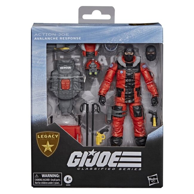GI Joe Classified Series Legacy Collection Actionfigur Action Joe - Avalanche Response 15 cm