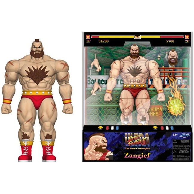 Ultra Street Fighter II: The Final Challengers Actionfigur 1/12 Zangief 18 cm