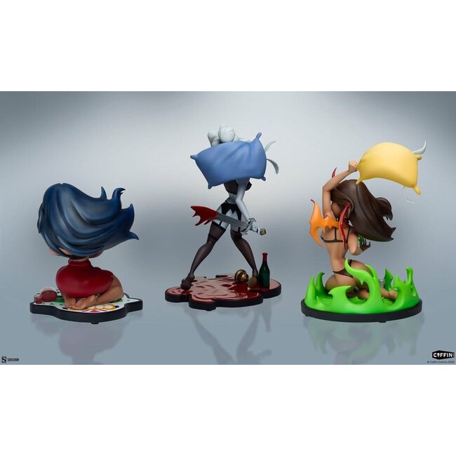 Coffin Comics Designer Statues Set Sleepover In Hell