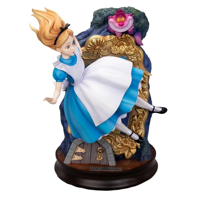 Alice in Wonderland Master Craft Statue Alice & The Cheshire Cat 40 cm