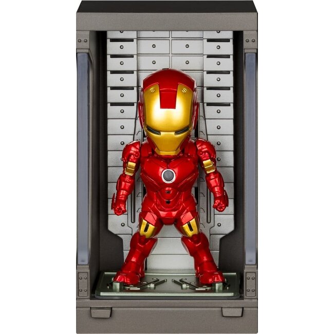 Marvel Mini Egg Minifiguren Iron Man Hall of Armor Blindbox-Sortiment (6) 8 cm