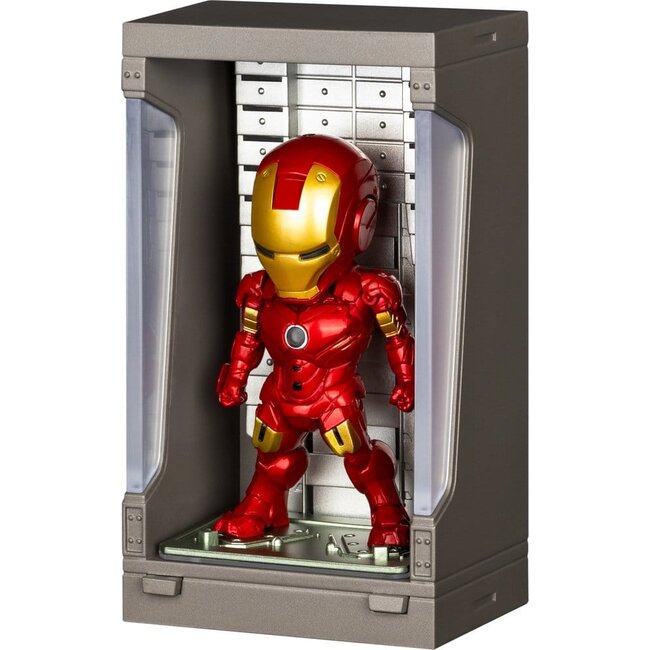 Marvel Mini Egg Minifiguren Iron Man Hall of Armor Blindbox-Sortiment (6) 8 cm
