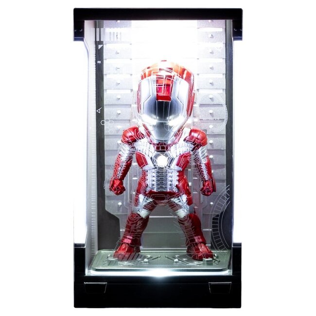 Marvel Mini Egg Minifiguren Iron Man Hall of Armor Blindbox-Sortiment (6) 8 cm