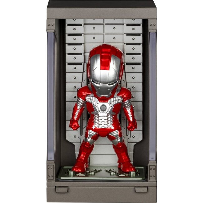Marvel Mini Egg Mini Figures Iron Man Hall of Armor Blind Box Assortment (6) 8 cm